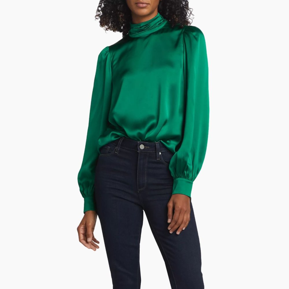 NWT Cami NYC Nurys Top In Green. Size Large
